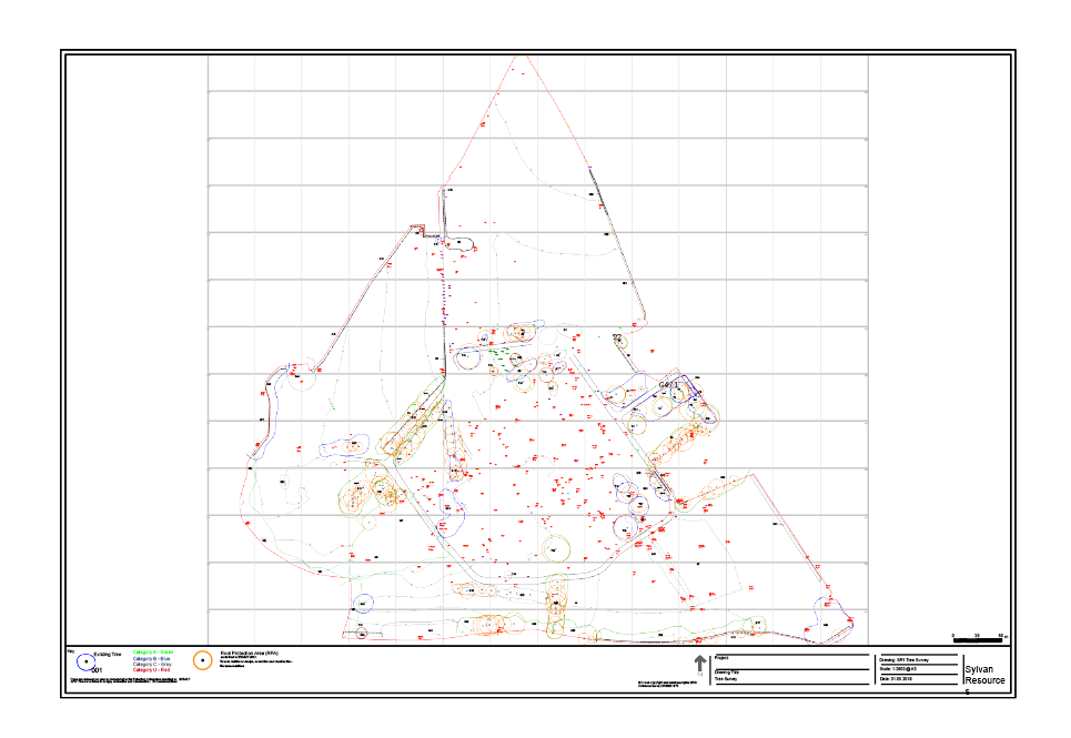 Tree survey example by sylvan resources